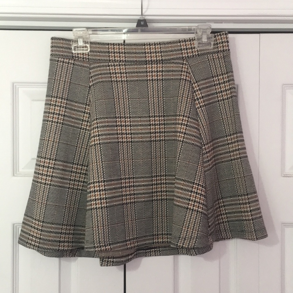 Plaid skirt from H&M